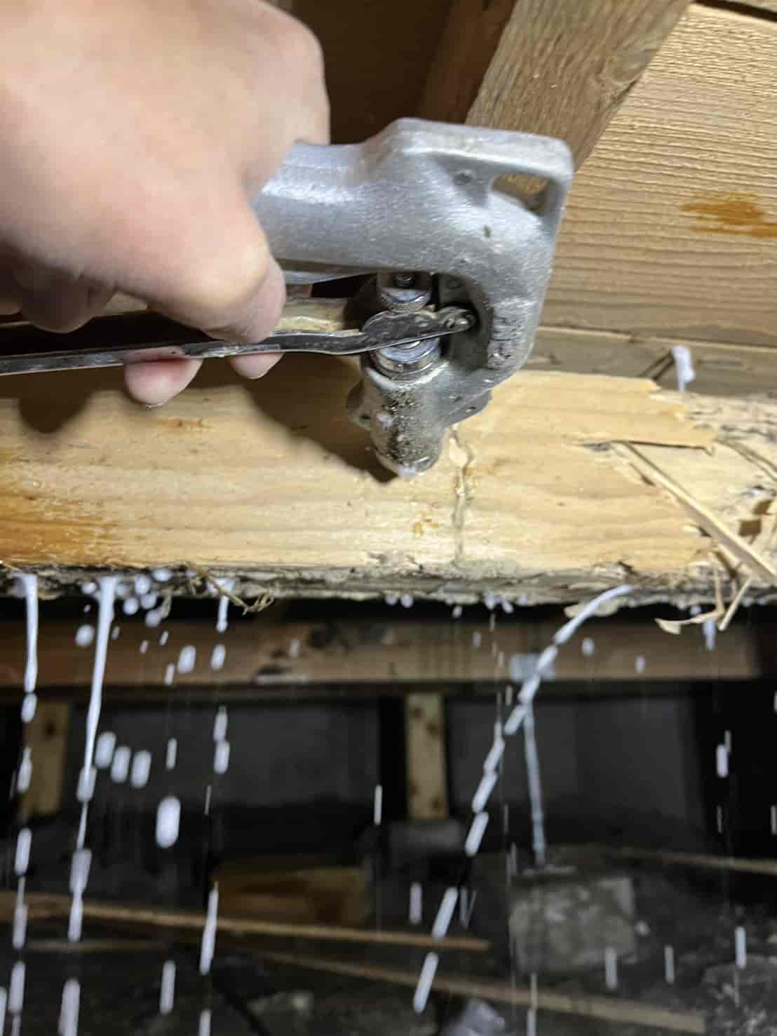 茨城県桜川市｜増築が招いた「換気不全」とシロアリの猛威。他社の高額見積もりを覆す、適正価格の穿孔注入・防腐防カビ再生録